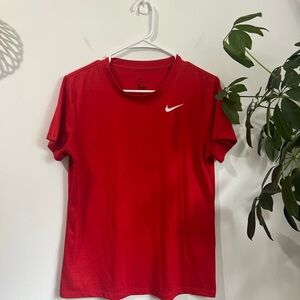 Nike Crimson Crewneck Tee
